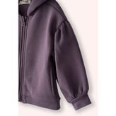 Panço Kız Bebek Fermuarlı Mor Sweatshirt - 0 - 6 Ay
