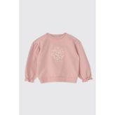Panço Kız Bebek Pembe Sweatshirt - 2 Yaş