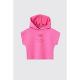 Panço Kız Bebek Pembe Sweatshirt - 5 Yaş
