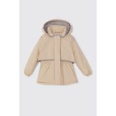 Panço Kız Bebek Şapkalı Bej Mont - 2 Yaş