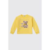 Panço Kız Bebek Sarı Sweatshirt