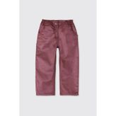 Panço Kız Bebek Simli Bordo Pantolon