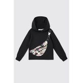 Panço Kız Bebek Siyah Sweatshirt - 6 Yaş