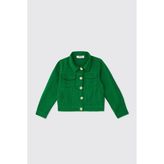Panço Kız Bebek Yeşil Ceket - 5 Yaş