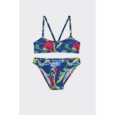 Panço Kız Çocuk Çok Renkli Bikini