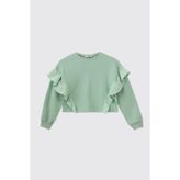 Panço Kız Çocuk Mint Sweatshirt