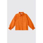 Panço Kız Çocuk Oranj Gömlek
