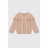 Panço Kız Çocuk Somon Sweatshirt - 9 Yaş