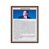 Panda 35X50 Gençliğe Hitabe Mdf Çerçeve