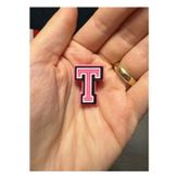 Panda Hediyelik Terlik Süsü/Pembe T Harfi