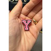 Panda Hediyelik Terlik Süsü/Pembe Y Harfi