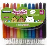 Panda Kids Çevirmeli Mum Boya