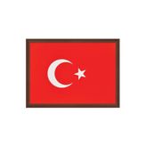 Panda PAN 407 MDF Çerçeveli Türk Bayrağı