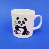 Panda Tasarımlı Kupa Bardak - 10 Adet - 300 ml