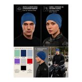 Pandamoto Kask Bonesi Balaklava Yazlık Kask Maskesi Kask Bere Motorcu Buff Maske Motorcu Maskesi Lacivert Renk