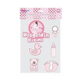 Pandoli Hoşgeldin Kızım Sticker Set