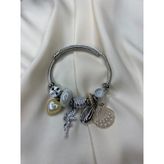 PANDORA CHARMLI ÇELİK BİLEKLİK