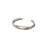 Pandora İki Renkli İç İçe Geçen Açık Bangle Bileklik