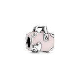 Pandora Pembe Valiz Charm