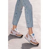 Panorama Colorblock Kadın Sneaker - Bej