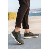 Panorama Erkek Hakiki Deri Slip-On Sneaker