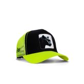 Panter Logolu Neon-Siyah Trucker Şapka