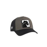 Panter Logolu Siyah-Haki Trucker Şapka