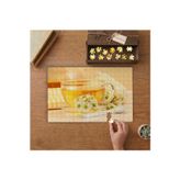 Papatya Çayı - Bitki Çayı Tasarımı 240 Parça Ahşap Puzzle Ahşap Kutuda MP01686