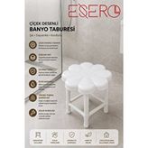 Papatya Tabure Çok Renkli