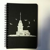 Paperart Spiralli Defter Siyah 12 x 17 cm