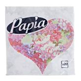 Papia Desenli 20'li Peçete