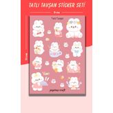 Papirus Craft Tatlı Ayıcık Sticker , Çıkartma , Etiket Seti