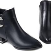 Papuçcity Dnz 03008 Kadın 3,5 Cm Topuklu Bot