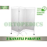 Paravan - Hastane Muayene Paravani - 3 Kanatli
