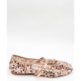 Park Moda Kadın Pullu Babet Pm 567 - K880 - Rose