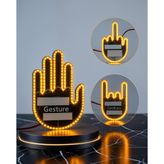 Parmak Led Amber Işık Uczgesture-1