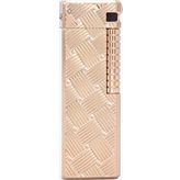 Parmida Gold Düz İşlemeli Soft Flame Metal Çakmak
