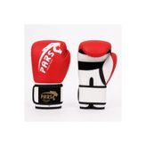 Pars Suni Deri Force Boks & Kick Boks Eldiveni Kırmızı Kırmızı