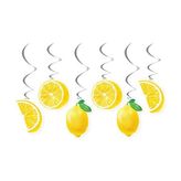 Parti Dükkanım Limon Temalı Tavan Süs 6 Adet