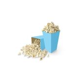 Parti Sürprizi Mavi Popcorn Mısır Kutusu 8 Adet