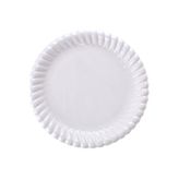 PartiBulutu 18 cm 25'li Beyaz Karton Tabak