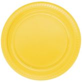PartiBulutu 22 cm 25'li Sarı Plastik Tabak
