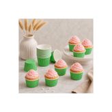 Partiden Yeşil Muffin Cupcake Kalıbı 24 Adet