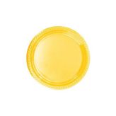 partideyince Plastik Tabak 25'li Sarı (22cm)
