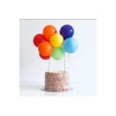 Partifabrik Balon Pasta Süsü Renk Seçenekli