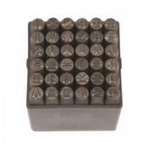 Partner PT03042 4 mm 36 Parça Çelik Harf ve Rakam