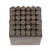 Partner PT03043 5 mm 36 Parça Çelik Harf ve Rakam
