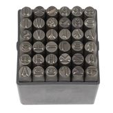 Partner PT03044 6 mm 36 Parça Çelik Harf ve Rakam