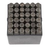 Partner PT03045 8 mm 36 Parça Çelik Harf ve Rakam