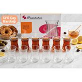Paşabahçe 12 Li Çay Bardagı - Şeffaf